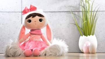 Кукла Metoo Rabbit с именем, подарок на год девочке 4 лет.
