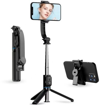 KIJEK DO SELFIE STICK TRIPOD UCHWYT NA TELEFON STOJAK PILOT BLUETOOTH 360