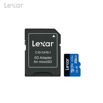 Lexar microSDXC 256GB 633x 95MB/s U1 V30 + adapter