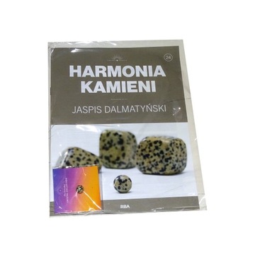 Kolekcja HARMONIA KAMIENI nr 24 JASPIS DALMATYŃSKI