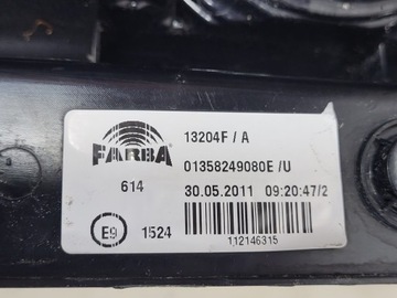 FIAT FIORINO BIPPER NEMO 08-17 PRAVÁ ZADNÍ SVĚTLO KOMPLETNÍ