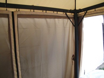 Беседка-палатка САДОВЫЙ ПАВИЛЬОН 3Х3М МАССОВЫЙ АЛЮМИНИЙ