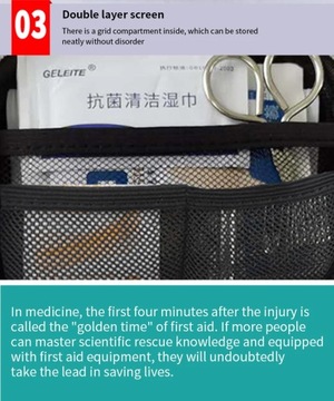 Аптечка первой помощи Eva Safety Прочный набор из 19 предметов Водонепроницаемый Открытый