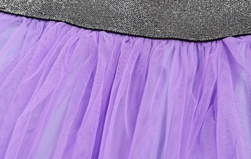 ЭЛЕГАНТНАЯ ЮБКА тюлевая юбка ФИОЛЕТОВЫЙ 116 H157C
