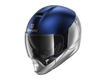 Kask szczękowy SHARK EVOJET DUAL BLANK Mat