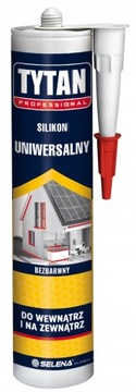 Silikon uniwersalny Tytan Professional bezbarwny 280 ml