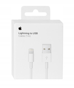 KABEL IPHONE APPLE LIGHTNING to USB 1M