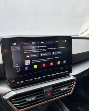 Cupra Leon II Sportstourer 2.0 TSI 190KM 2023 Cupra Leon Sportstourer 190KM DSG salon Polska 1wl serwis gwarancja VAT23, zdjęcie 18