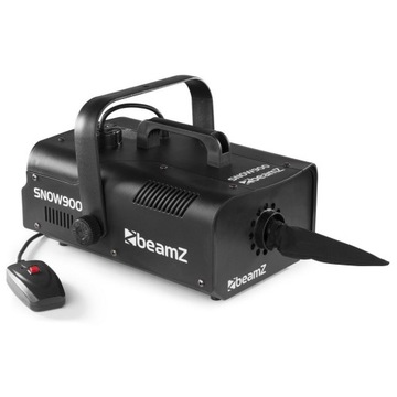 ГЕНЕРАТОР СНЕГА 900ВТ BEAMZ + ЖИДКОСТЬ 1Л + СУМКА + ДИСТАНЦИОННОЕ УПРАВЛЕНИЕ