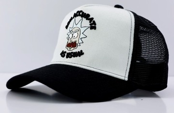 Czapka z daszkiem męska trucker Rick and Morty Haft rozm. 55-60 regulowana