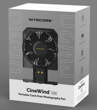 Студийный вентилятор для фотосъемки, видео VLOG Nitecore CW30