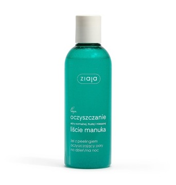 Ziaja Liście Manuka żel z peelingiem oczyszczający