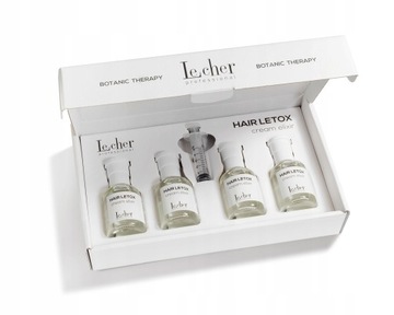 LECHER HAIR LETOX CREAM ELIXIR ampułki 4x50ml
