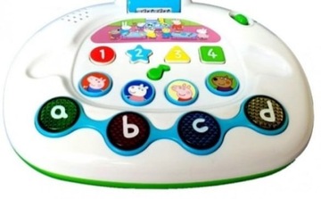 Ноутбук Свинка Пеппа обучающий интерактивный маленький