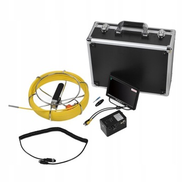 7-ДЮЙМОВАЯ ЭНДОСКОПНАЯ КАМЕРА ДЛЯ ПРОВЕРКИ 6,5 ММ 30 М