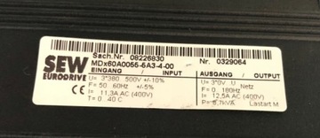 Инвертор SEW EURODRIVE MDS60A0055-5A3-4-0T