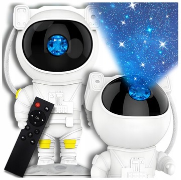 Набор ЗВЕЗДНЫЙ ПРОЕКТОР с розовым УВЛАЖНИТЕЛЕМ Led Night Light Astronaut