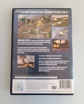 ДРАНПАННЫЙ КОРАБЛЬ UNITED PEACE FORCE DOG PS2 ПОЛНАЯ ПОЛНАЯ СТАНЦИЯ ДЛЯ PLAYSTATION 2