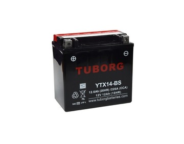 Akumulator Tuborg YTX14-BS 12.6Ah 220A AGM
