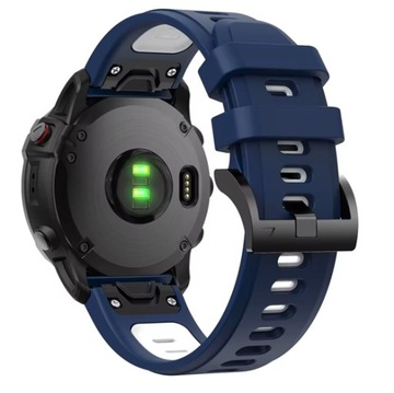 Pasek do zegarka Garmin 26mm Granatowy/biały