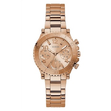 Różowozłoty zegarek damski Guess Cosmic