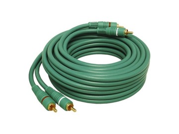KABEL POŁĄCZENIOWY 2 WTYKI RCA - 2 WTYKI RCA 5M