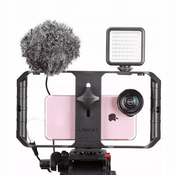 Держатель телефона Ulanzi для штатива для селфи-видеоблогов для прямой трансляции