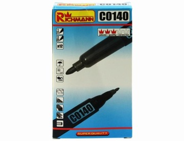 СТРОИТЕЛЬНЫЙ МАРКЕР ДВУХСТОРОННИЙ, ЧЕРНЫЙ C0140 RICHMANN