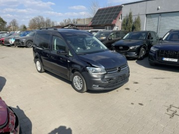 Volkswagen Caddy IV Kombi Maxi 2.0 TDI SCR BlueMotion Technology 102KM 2016 Volkswagen Caddy HAK Klimatronik Podrzewanie, zdjęcie 4