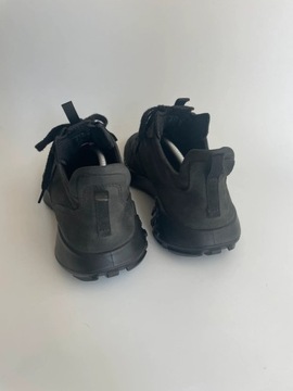 Ecco skórzane czarne buty sneakersy sneaker goretex 46