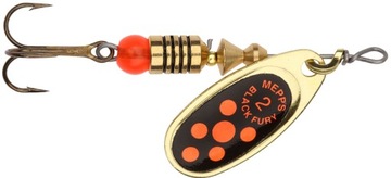 Błystka Mepps BLACK FURY GOLD/RED 2/4,5g