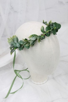 Венок для причастия, венок из зеленого эвкалипта, стильное дополнение