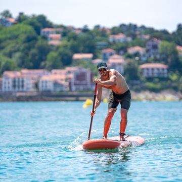 Aqua Marina Monster 12 футов 0 дюймов SUP доска + УГЛЕРОДНОЕ ВЕСЛО