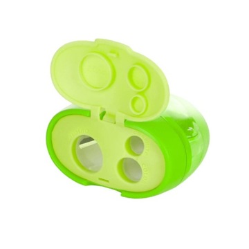 Точилка тройная, контейнер для мелков Jumbo ASTRA.