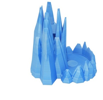 Башня для игральных костей Frosty Rock - Башня для игральных костей Frosty Blue SILK