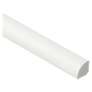 Ćwierćwałek PCV Cezar C 13 x 13 mm 1 m biały