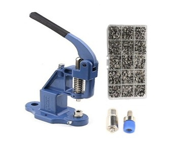 Prasa Ręczna Kaletnicza - Zestaw Napy Zatrzaski-200szt. Matryca-10.5mm