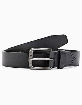 LEVI'S PASEK męski skóra czarny LEVIS 95 cm