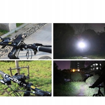 Держатель для велосипедного телефона, лампа велосипедного звонка, Power Bank на руль.
