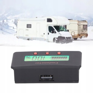 Измеритель состояния аккумулятора Вольтметр Амперметр с высокой точностью