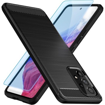 ETUI PANCERNE MATT CASE do SAMSUNG GALAXY A53 5G | + SZKŁO HARTOWANE 9H