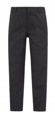 George Eleganckie spodnie slim fit grafit 140/146