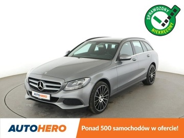 Mercedes Klasa C W205 2015 Mercedes C 180 BlueTEC Klimatyzacja Nawigacja