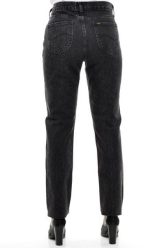 LEE spodnie HIGH grey NEW STRAIGHT _ W28 L33