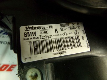 BMW F22 F23 F87 M2 ЛАМПА ФАРЫ ПРАВАЯ КСЕНОНОВАЯ 7304464