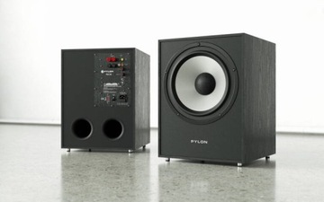 Pylon Audio Pearl Sub — сабвуфер из черного алюминия