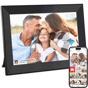 Cyfrowa ramka na zdjęcia 1280*800 IPS ekran dotykowy 32 GB WiFi