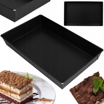 Blacha do pieczenia prostokątna 40x25x6 duża