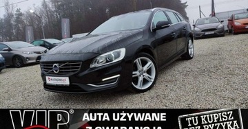 Volvo V60 I Kombi Facelifting 2.0 D4 DRIVE-E 190KM 2016 Volvo V60 2.0D 190 kM Klima Grzana Kanapa Skora Navi Bluetooth Xenon GWARA