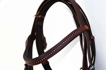 УЗДЕЦА + АНАТОМИЧЕСКИЕ ПОВОДА, ПРОФИЛИРОВАННЫЕ, ПОЛНЫЙ РАЗМЕР